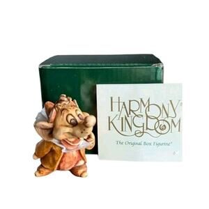 Harmony Kingdom Disney Trinket Box Cinderella Mouse JAQ 2002 Figurine
